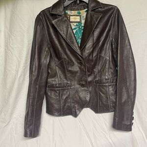Vintage Wilson Leather Women's Brown Leather Jacket